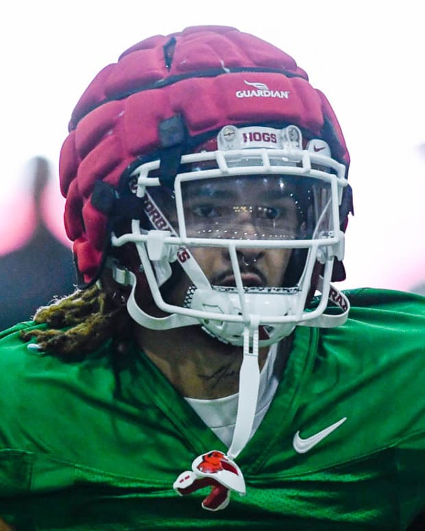 Jadon Haselwood-Spring Practice
